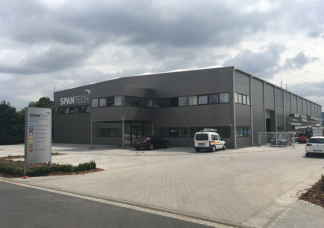 Neubau Produktionshalle SpanTech GmbH