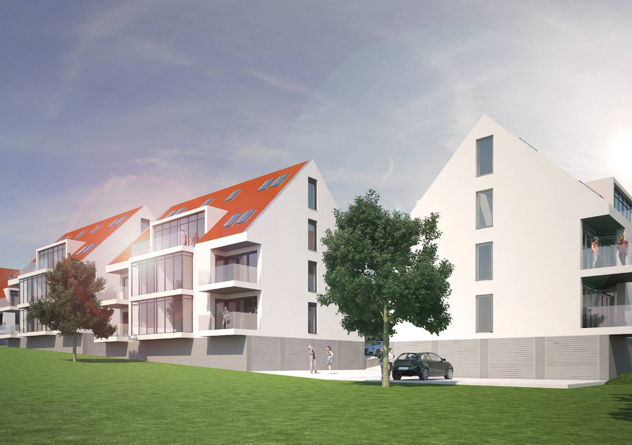 Neubau einer Wohnanlage in Kürnach